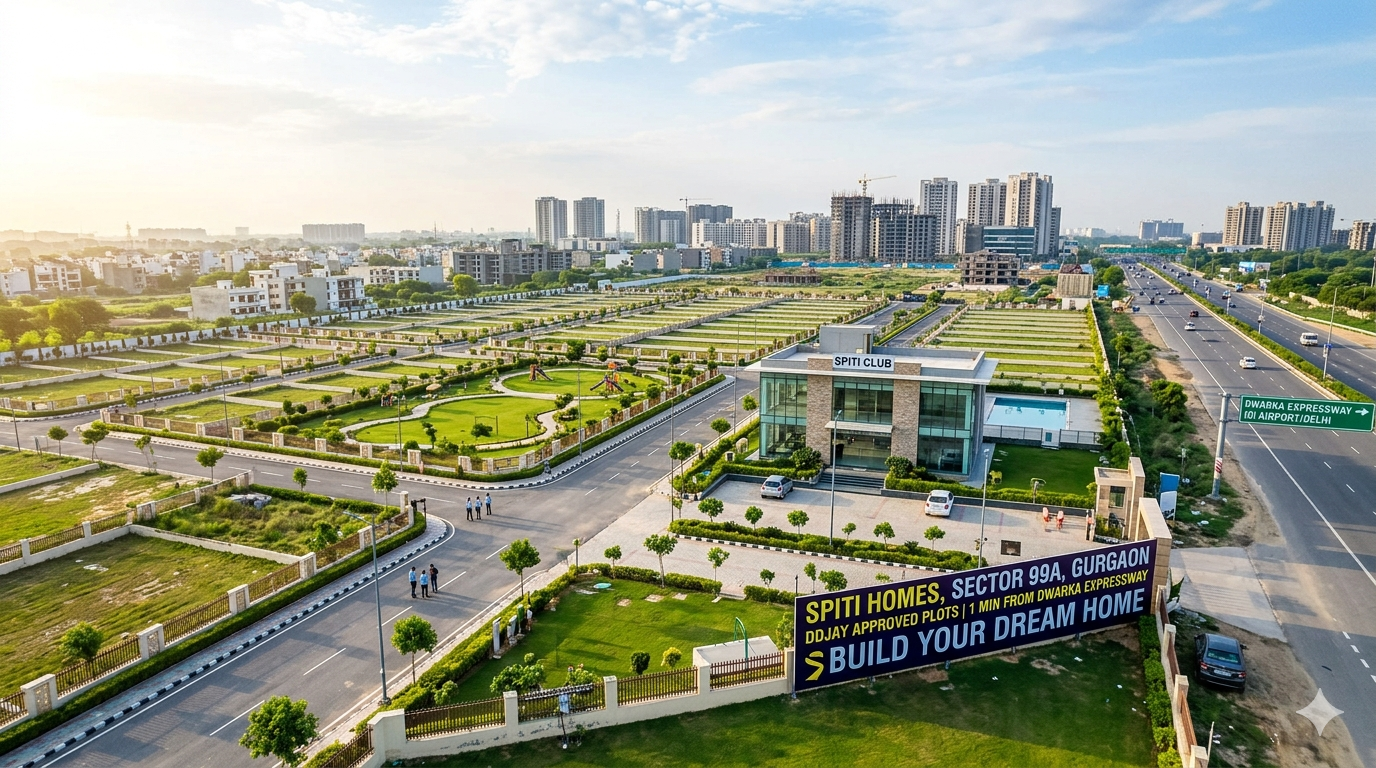 Spiti Homes : Spiti Plots in Sector 99 A Gurgaon Dwarka Expressway