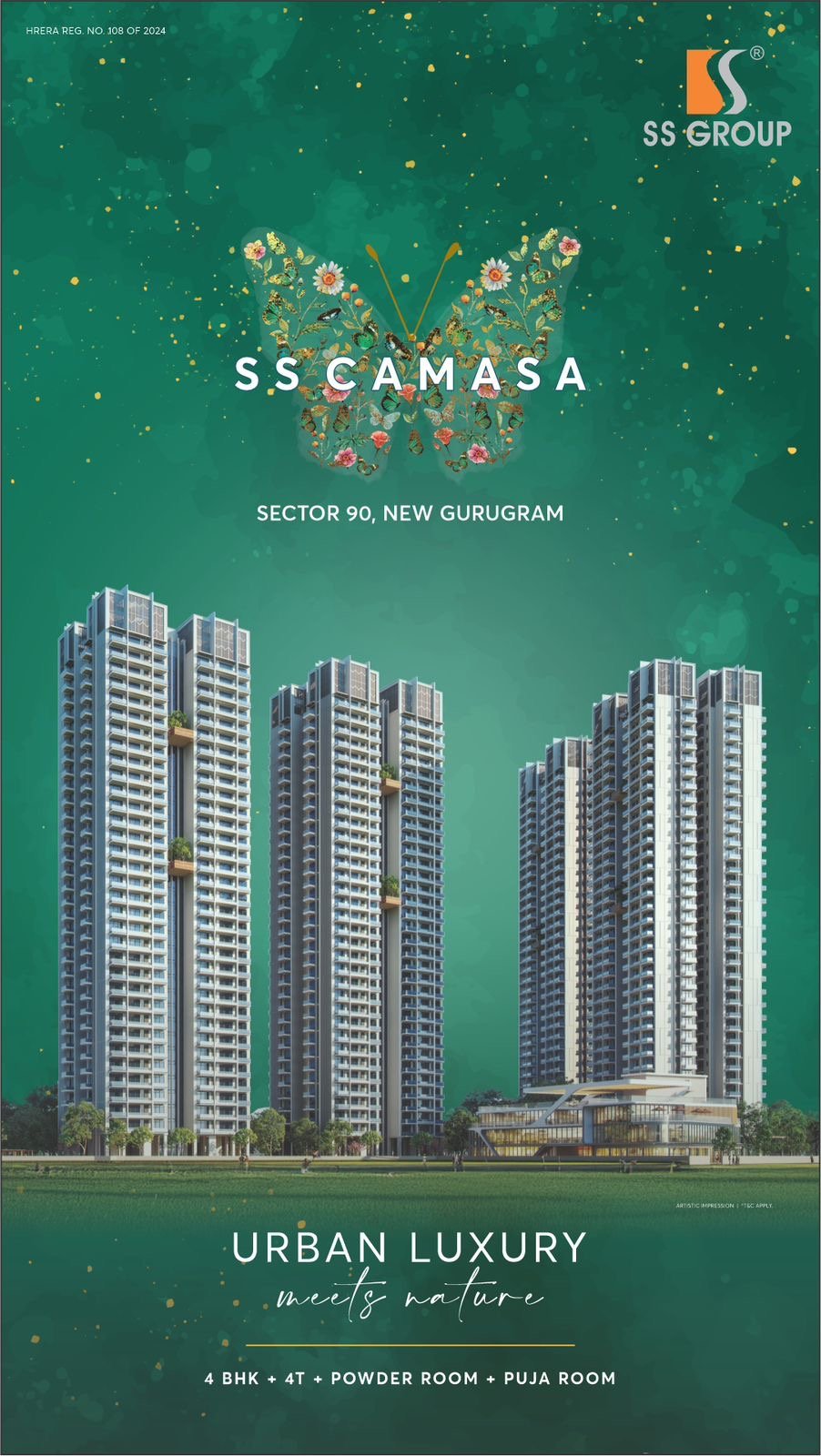 SS Camasa Sector 90 New Gurgaon