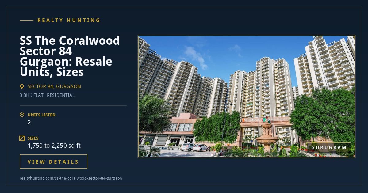 SS Coralwood Sector 84 Gurgaon — photo 4