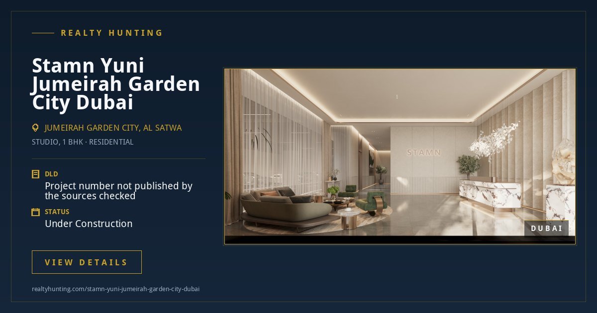 Stamn Yuni Jumeirah Garden City Dubai — photo 3