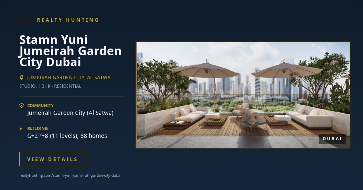 Stamn Yuni Jumeirah Garden City Dubai — photo 4