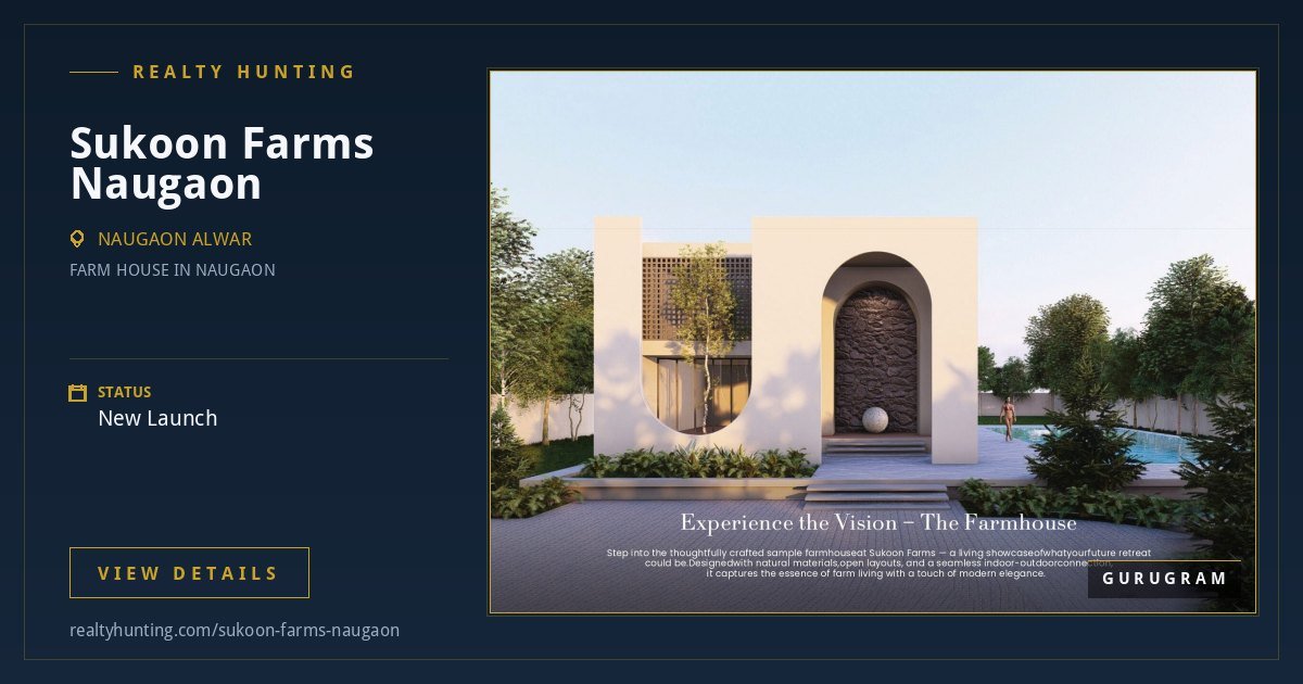Sukoon Farms Naugaon | Luxury Gated Farmhouse in Naugaon — photo 3