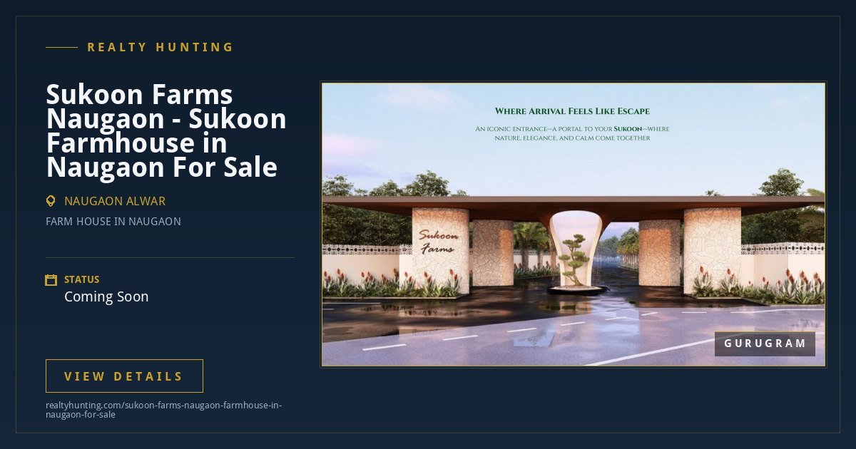 Sukoon Farms Naugaon - Sukoon Farmhouse in Naugaon For Sale — photo 4