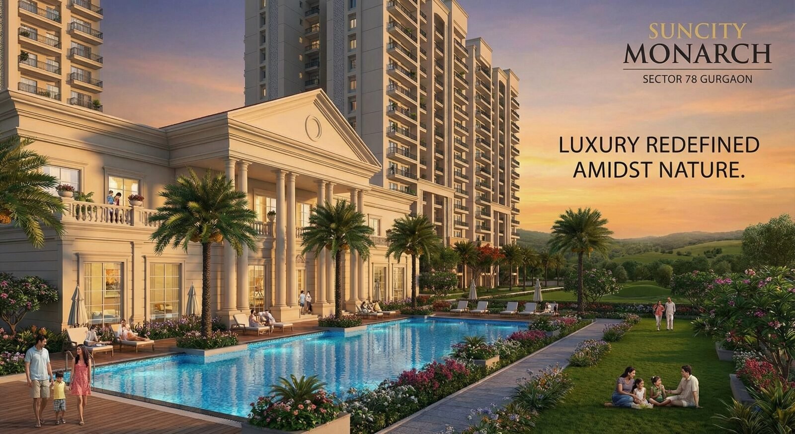 Suncity Sector 78 Gurgaon - Suncity Monarch — photo 1
