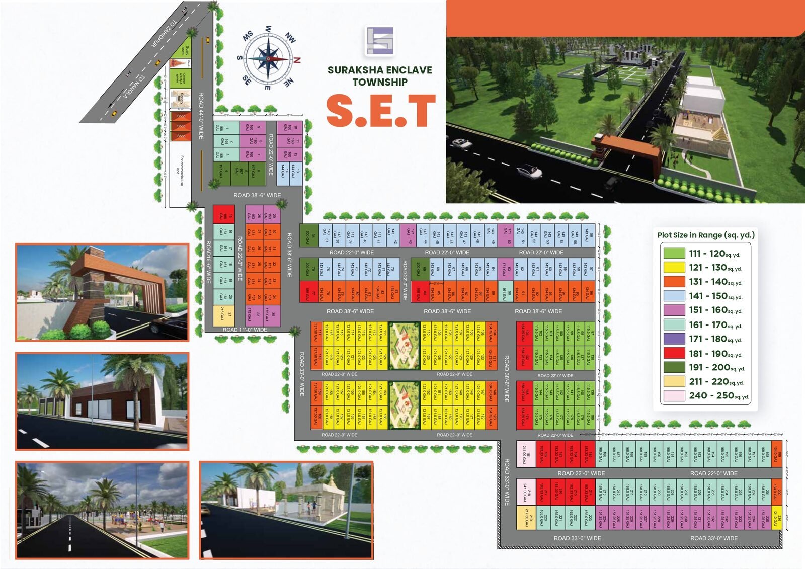 Suraksha Enclave Township Tehsil, Badli, Jhajjar, Haryana | SET Plots Jhajjar — photo 3