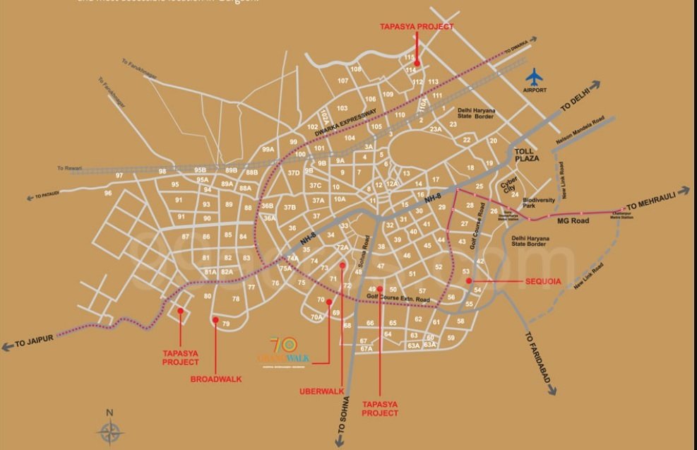 Tapasya 70 Grandwalk - Luxury Service & Studio Apartments in Sector 70, Gurgaon — photo 4