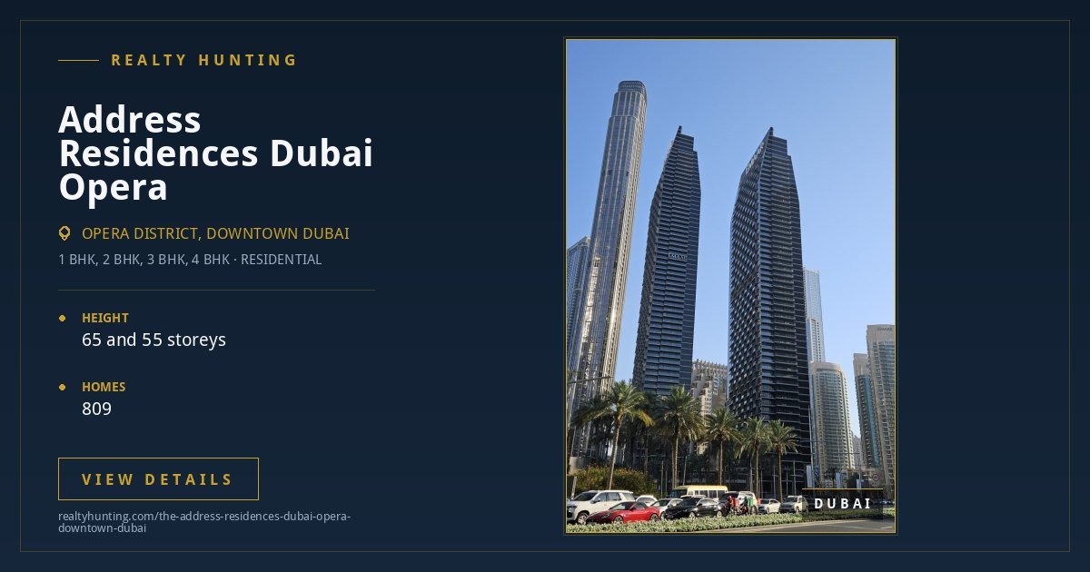 Address Residences Dubai Opera Downtown — photo 2