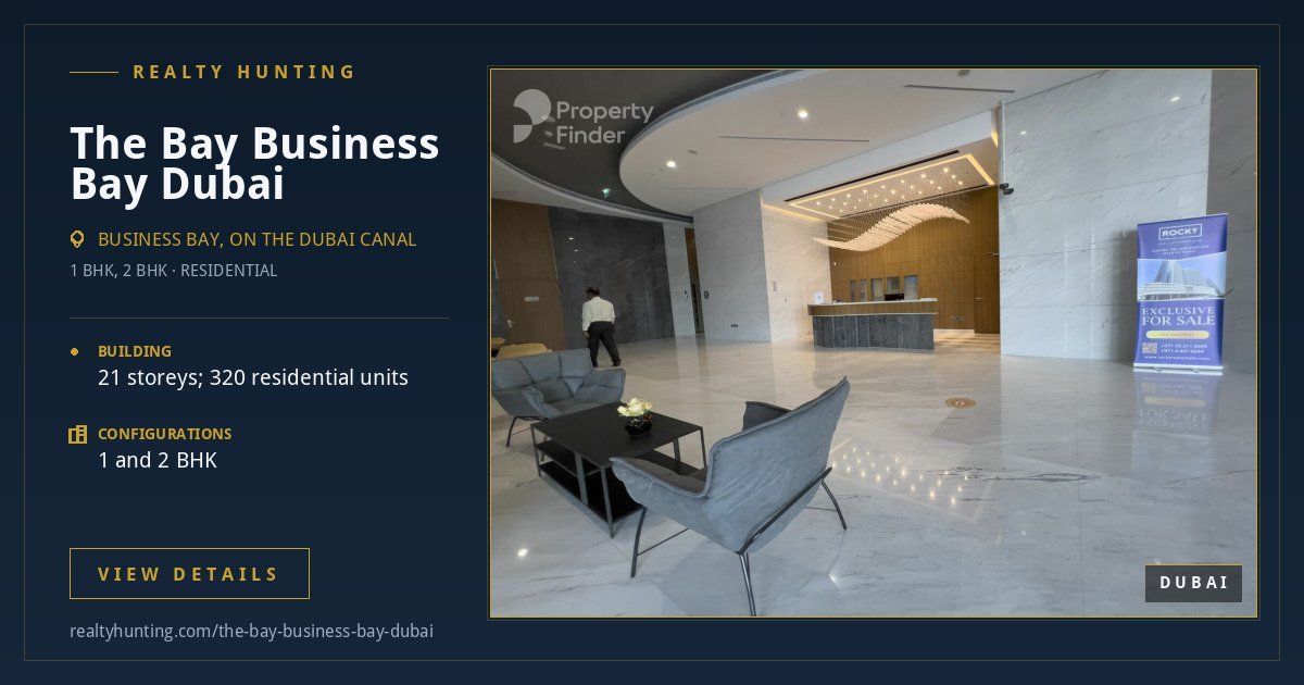 The Bay Business Bay Dubai — photo 2
