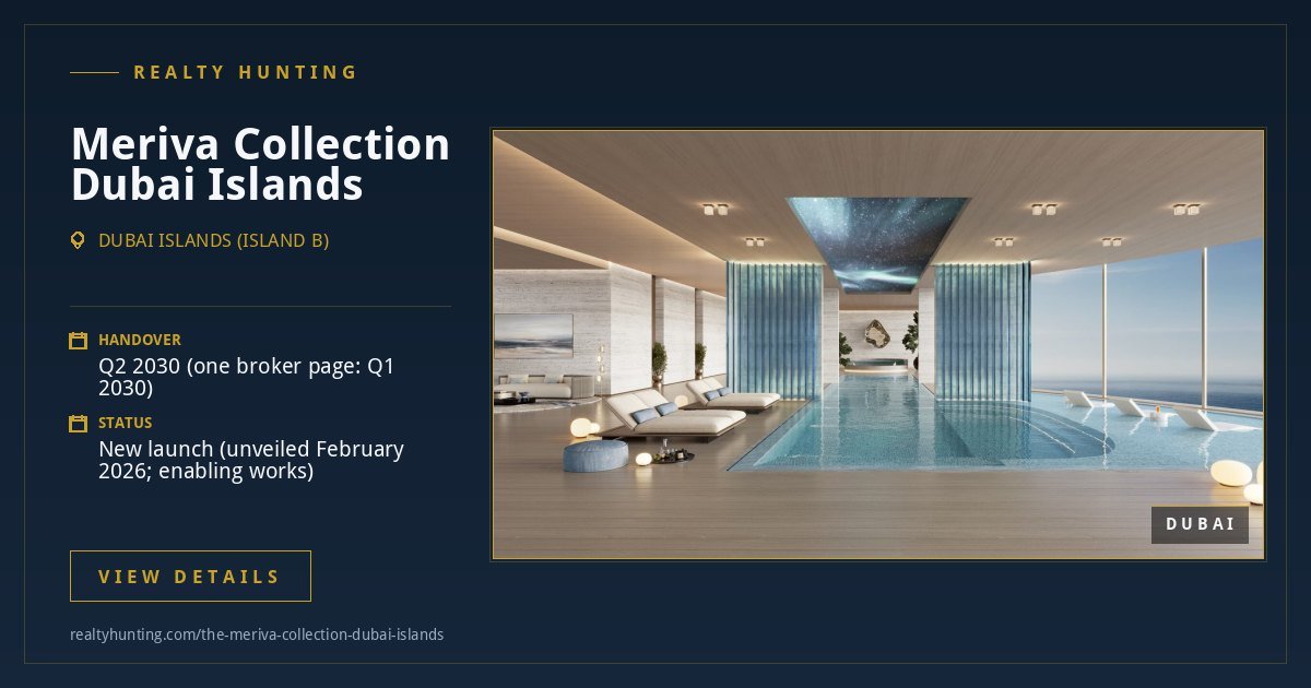 Meriva Collection Dubai Islands Dubai