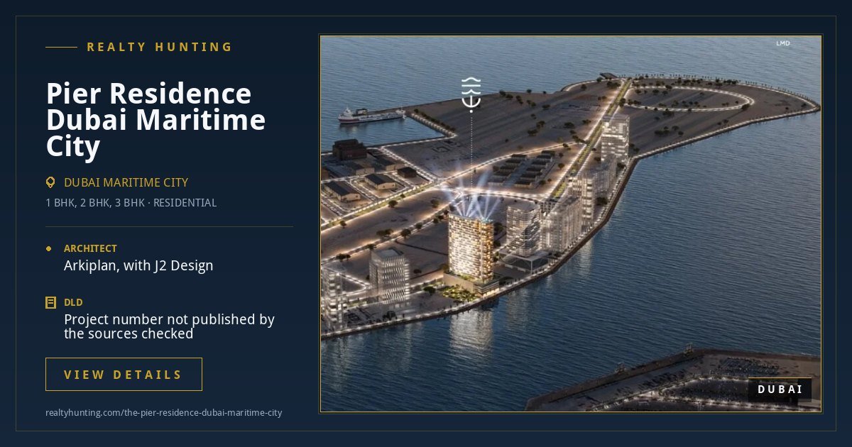 Pier Residence Dubai Maritime City Dubai — photo 3