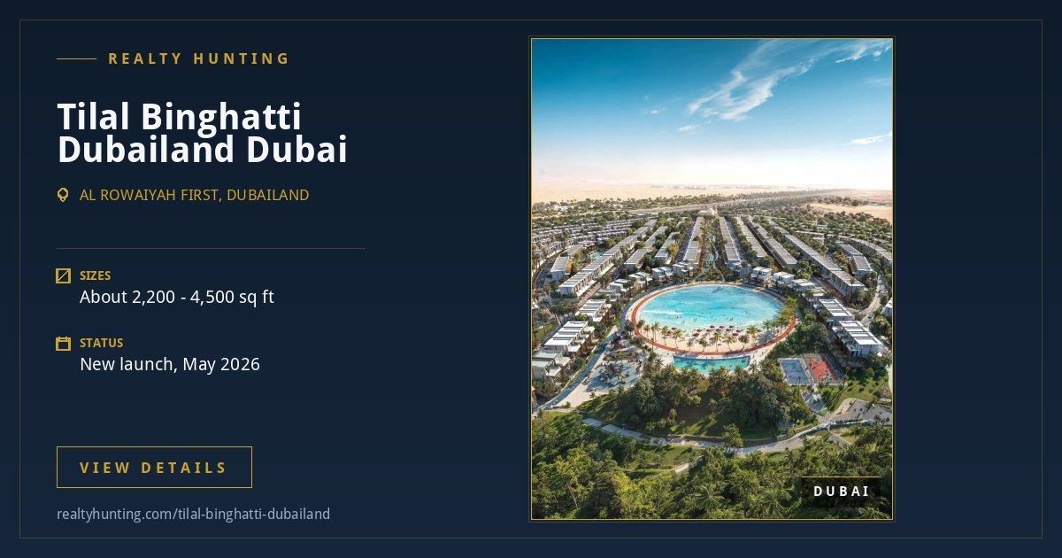 Tilal Binghatti Dubailand Dubai — photo 2
