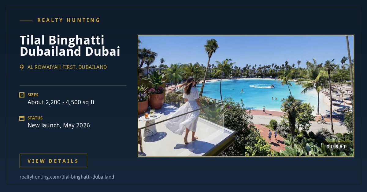 Tilal Binghatti Dubailand Dubai — photo 3