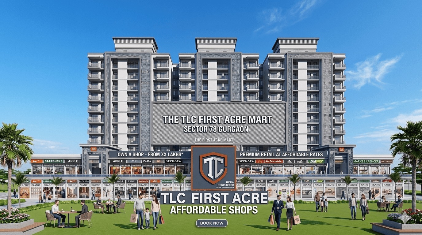 TLC The First Acre Mart Affordable Shop Sector 78 Gurgaon
