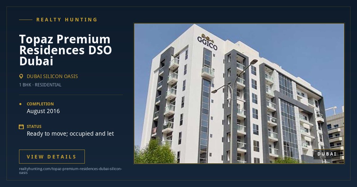 Topaz Premium Residences Dubai Silicon Oasis Dubai — photo 2