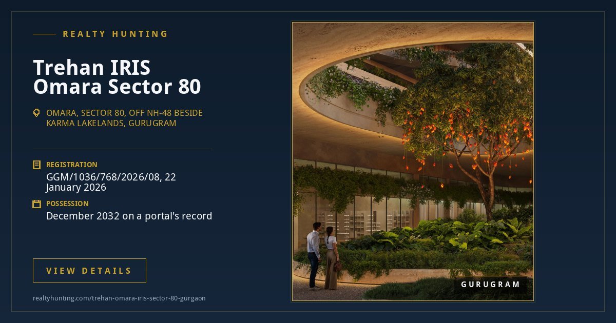 Omara by Trehan IRIS, Sector 80 Gurgaon