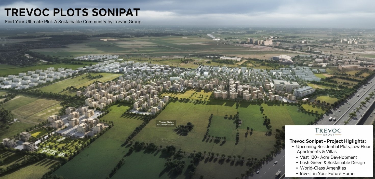 Trevoc Plots Sonipat | Upcoming Plots in Sonipat by Trevoc Group