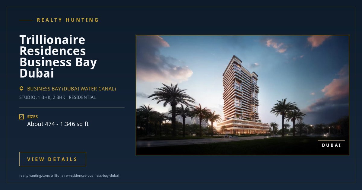Trillionaire Residences Business Bay Dubai — photo 2