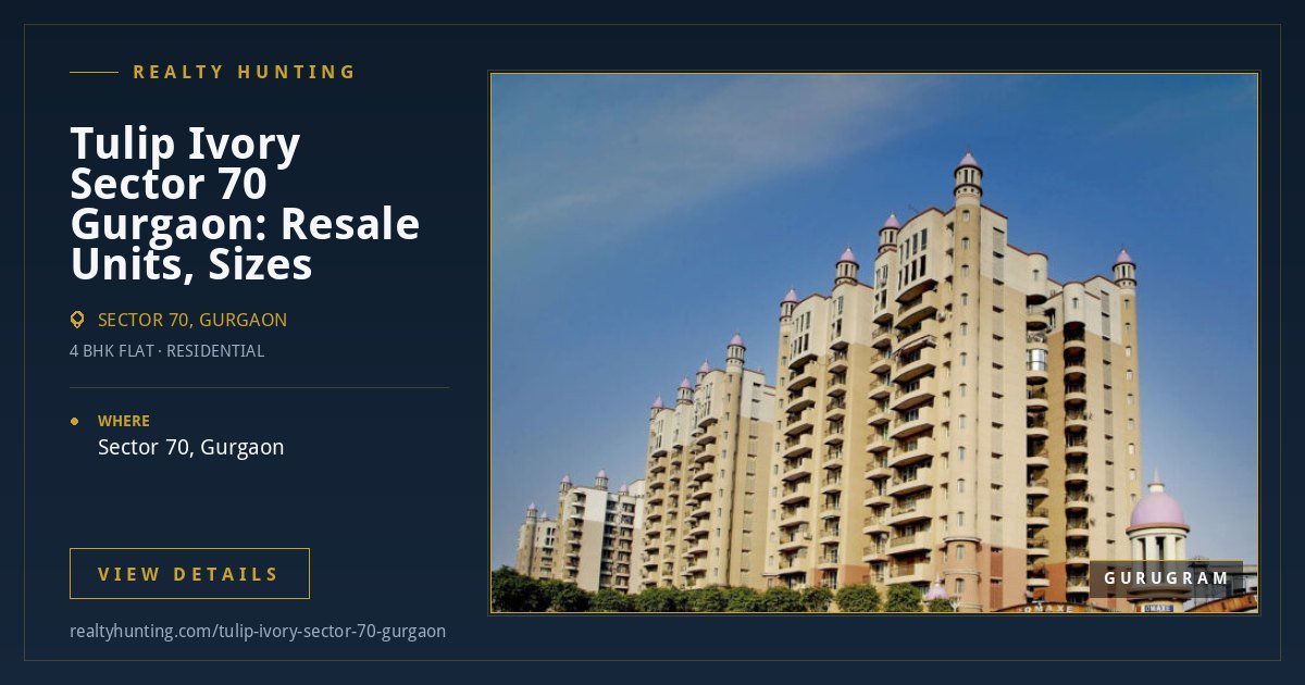 Tulip Ivory Sector 70 Gurgaon — photo 3