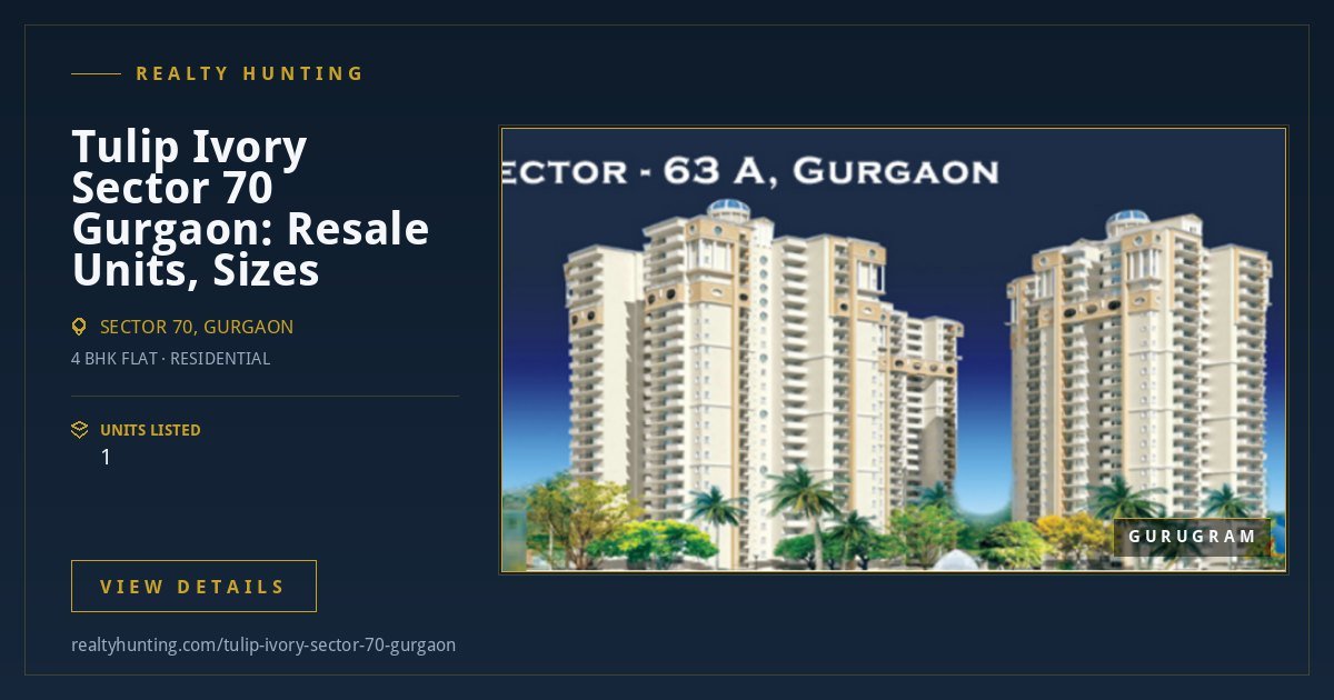 Tulip Ivory Sector 70 Gurgaon — photo 4