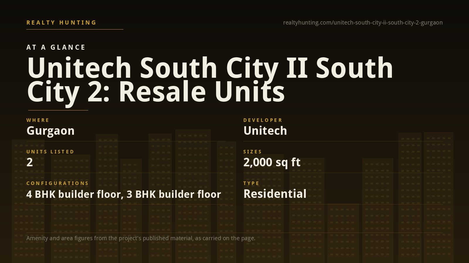 Unitech South City II South City 2 Gurgaon — photo 2