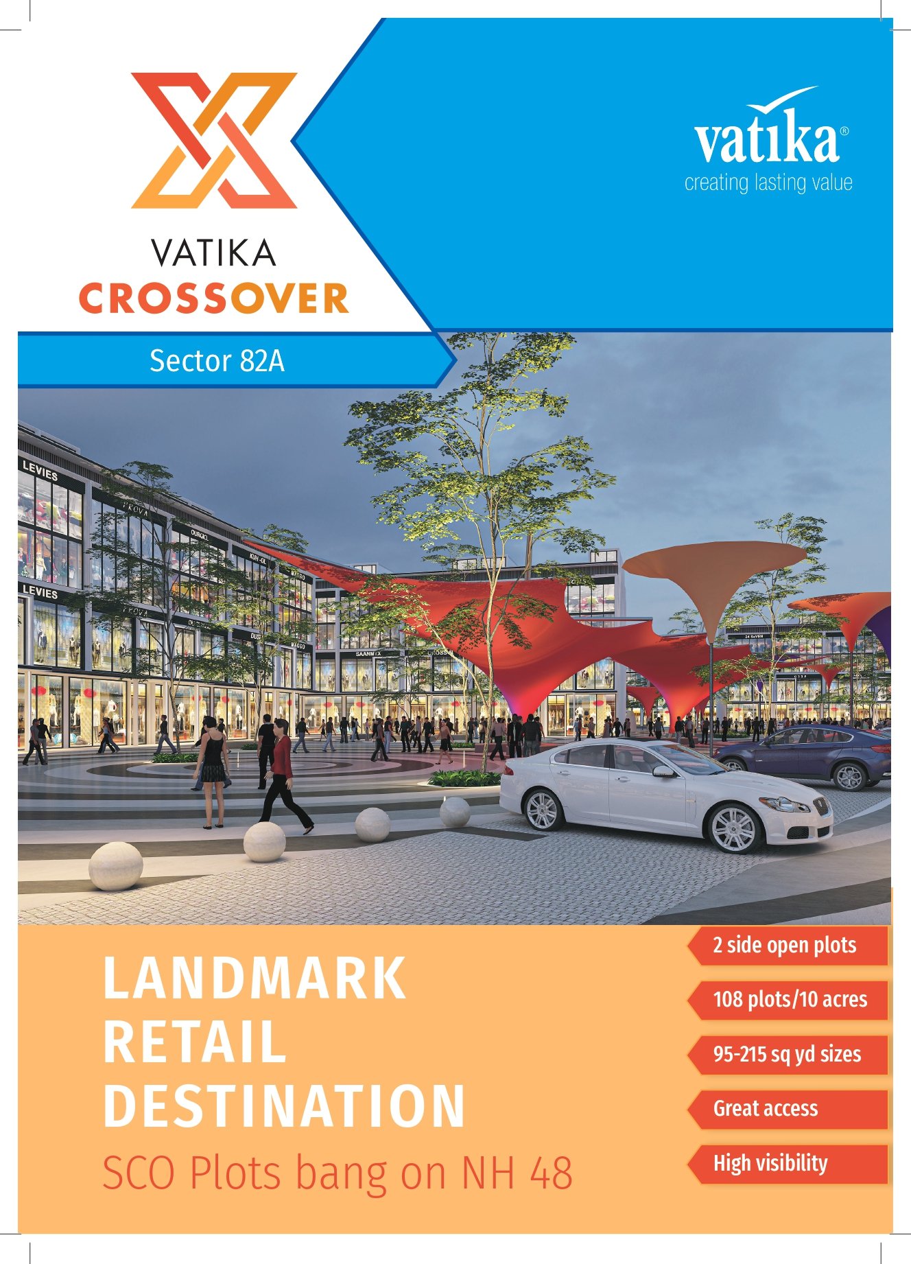 Vatika Crossover SCO Plots Sector 82A Gurgaon