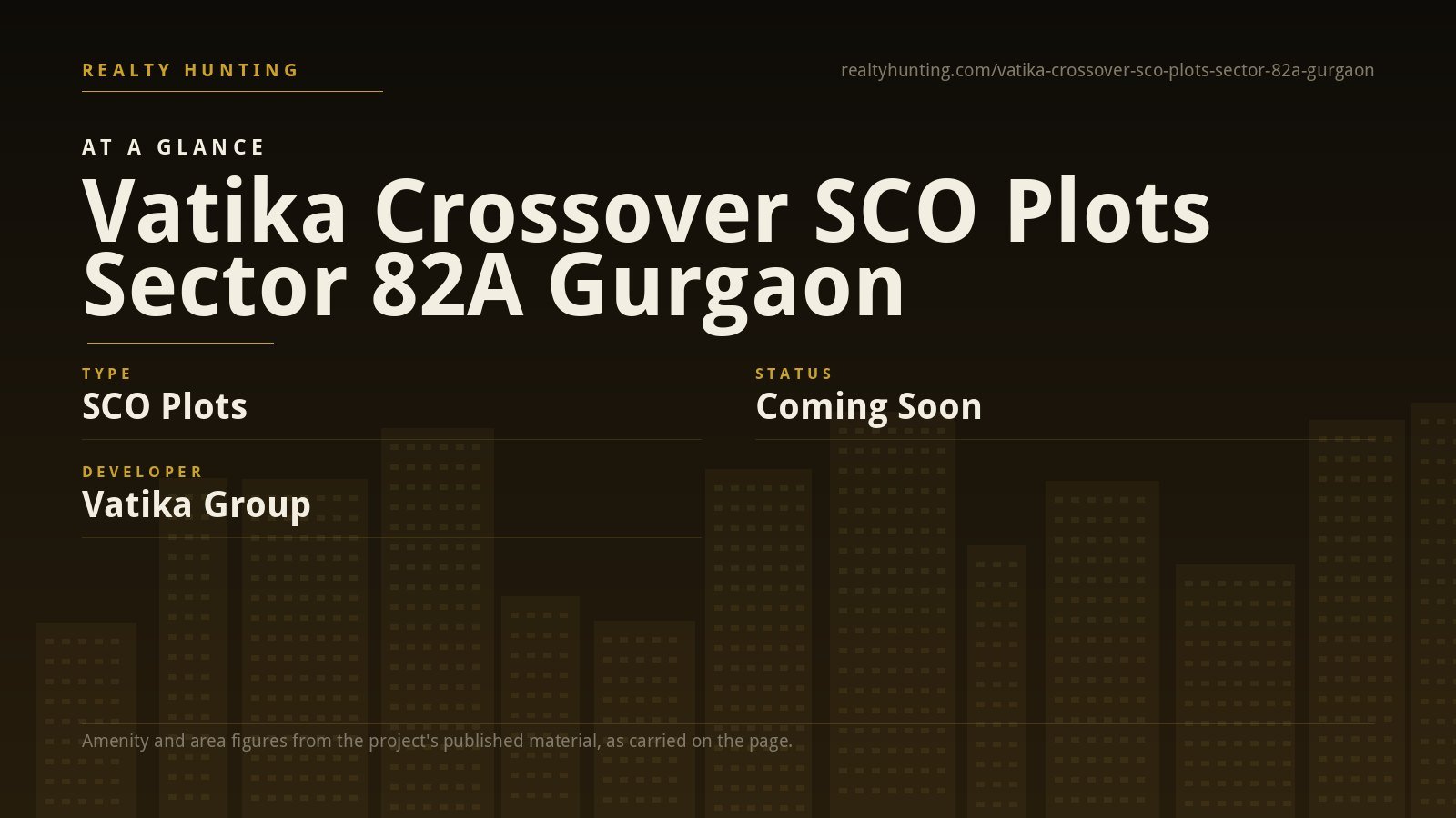 Vatika Crossover SCO Plots Sector 82A Gurgaon — photo 1