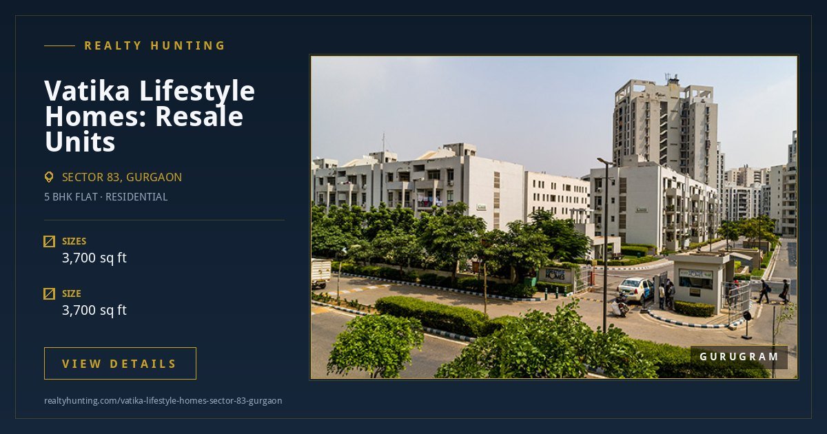 Vatika Lifestyle Homes Sector 83 Gurgaon — photo 2