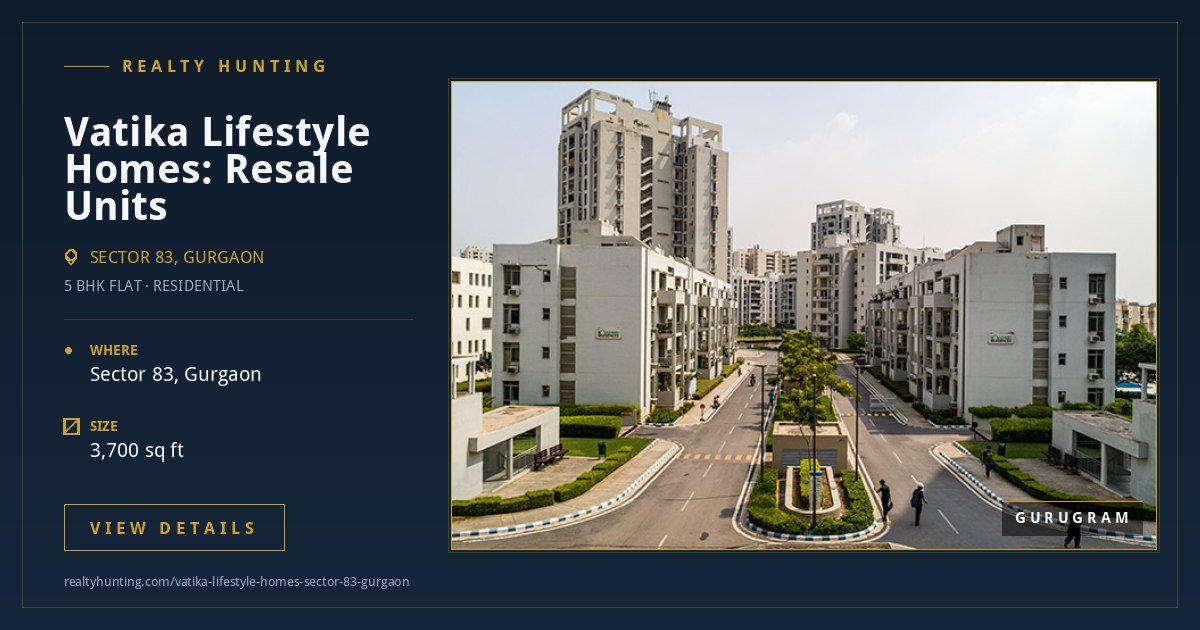 Vatika Lifestyle Homes Sector 83 Gurgaon — photo 3
