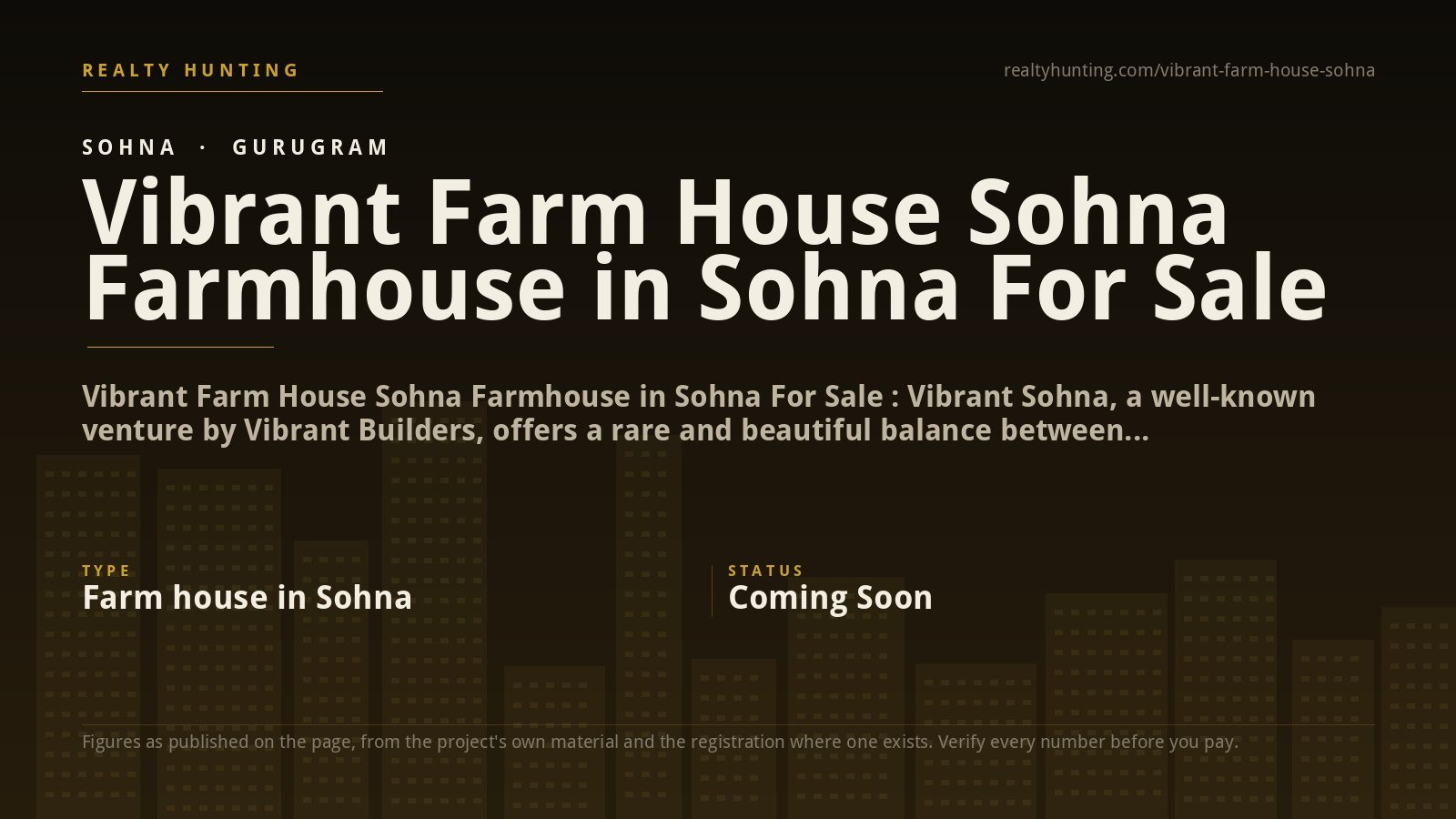 Vibrant Farm House Sohna Farmhouse in Sohna For Sale