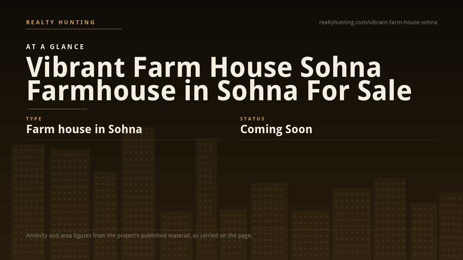 Vibrant Farm House Sohna Farmhouse in Sohna For Sale — photo 1