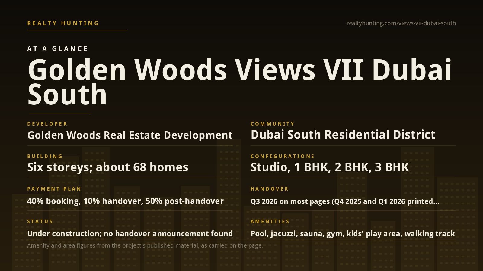Golden Woods Views VII Dubai South Dubai — photo 2