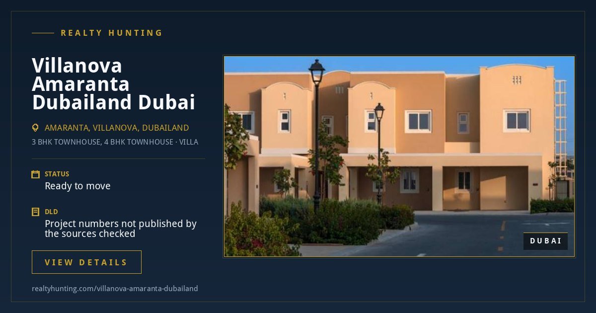 Villanova Amaranta Dubailand Dubai — photo 3
