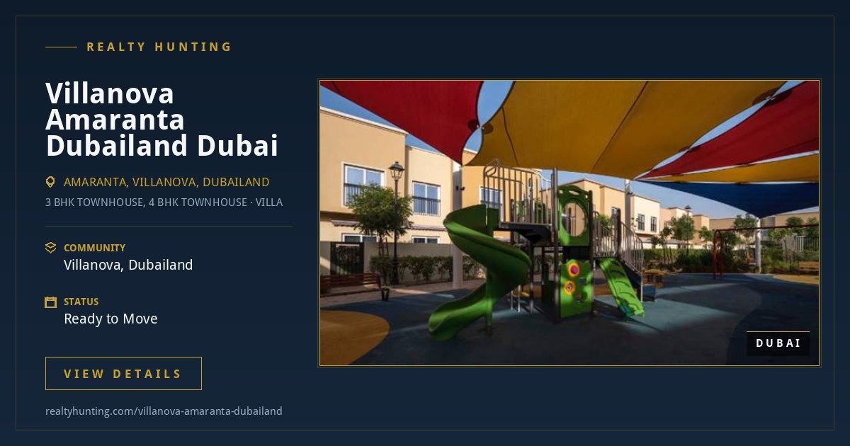 Villanova Amaranta Dubailand Dubai — photo 4