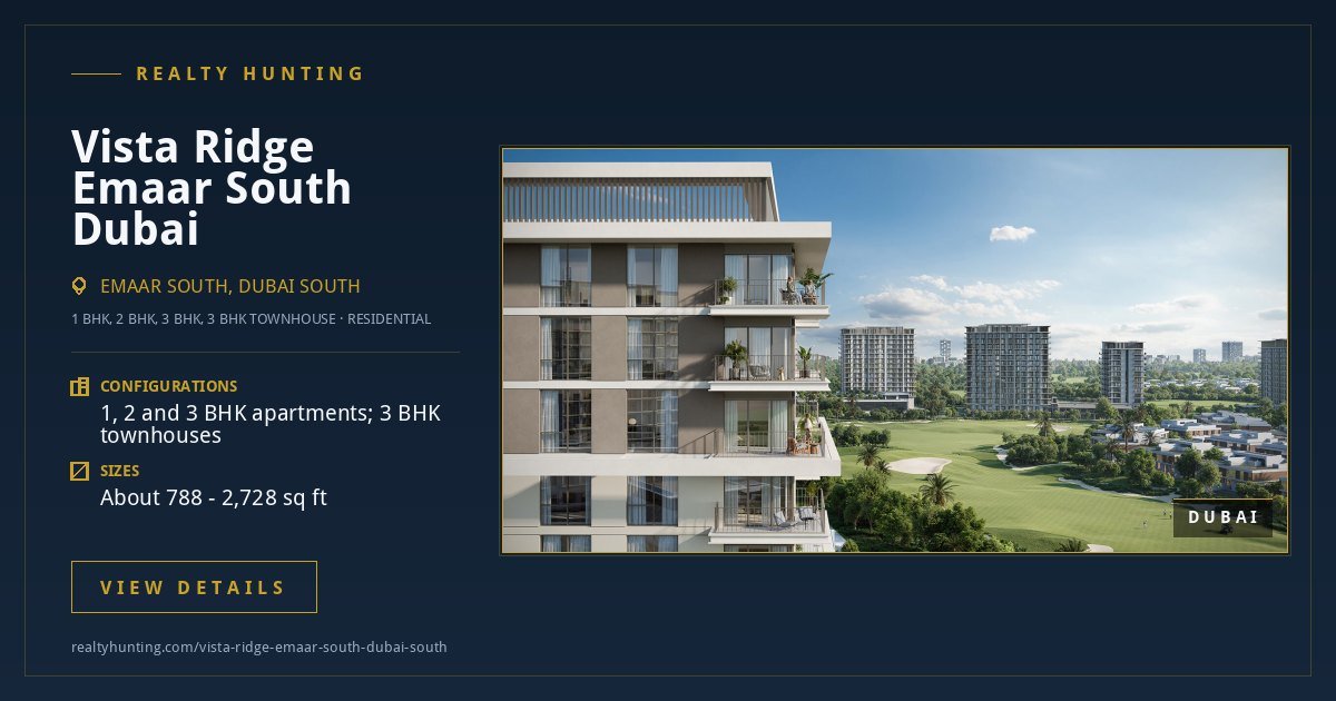 Vista Ridge Emaar South Dubai — photo 2