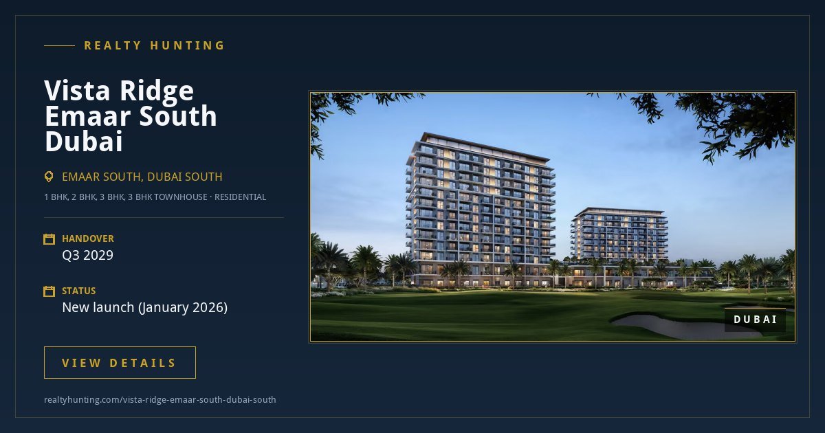 Vista Ridge Emaar South Dubai — photo 3