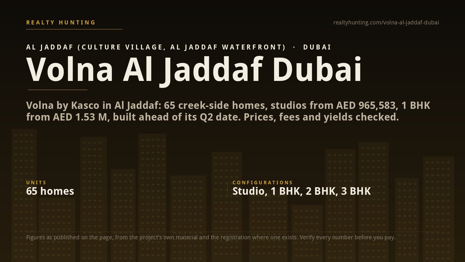 Volna Al Jaddaf Dubai