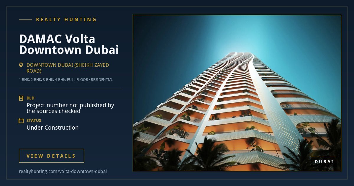 DAMAC Volta Downtown Dubai — photo 4