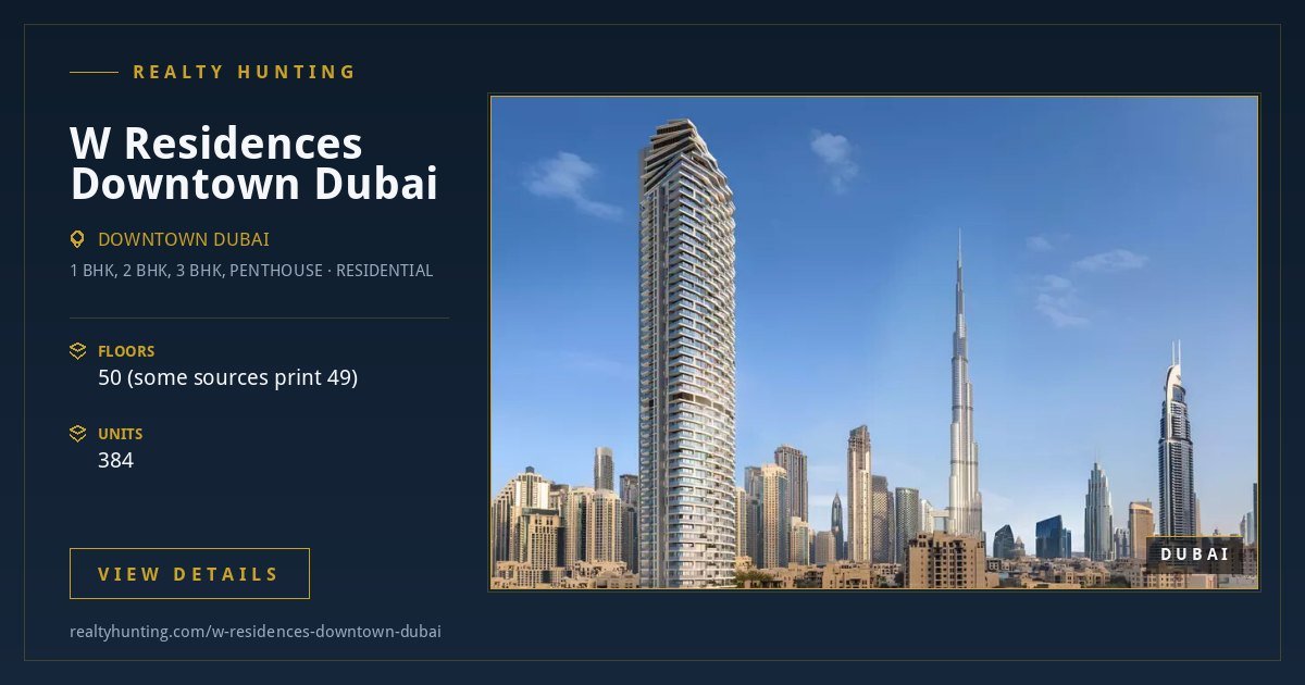 W Residences Downtown Dubai — photo 2