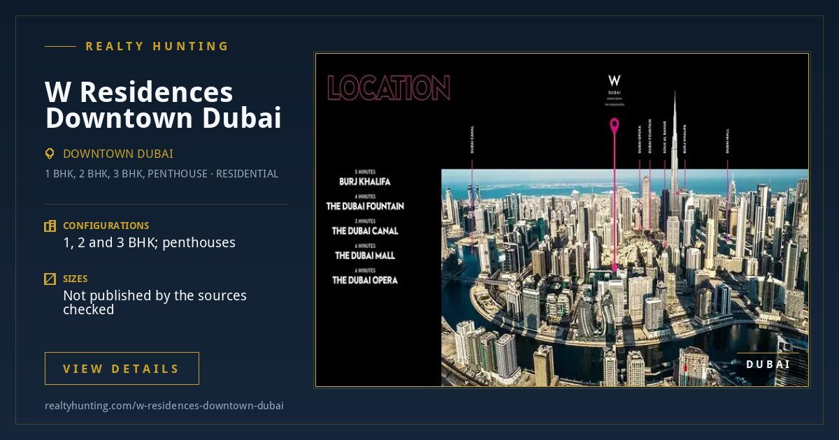 W Residences Downtown Dubai — photo 3