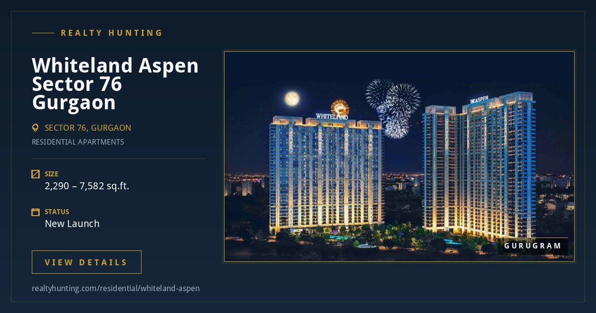 Whiteland Aspen Sector 76 Gurgaon — photo 4
