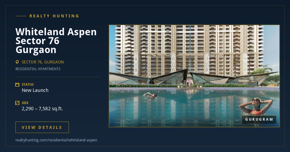 Whiteland Aspen Sector 76 Gurgaon — photo 3