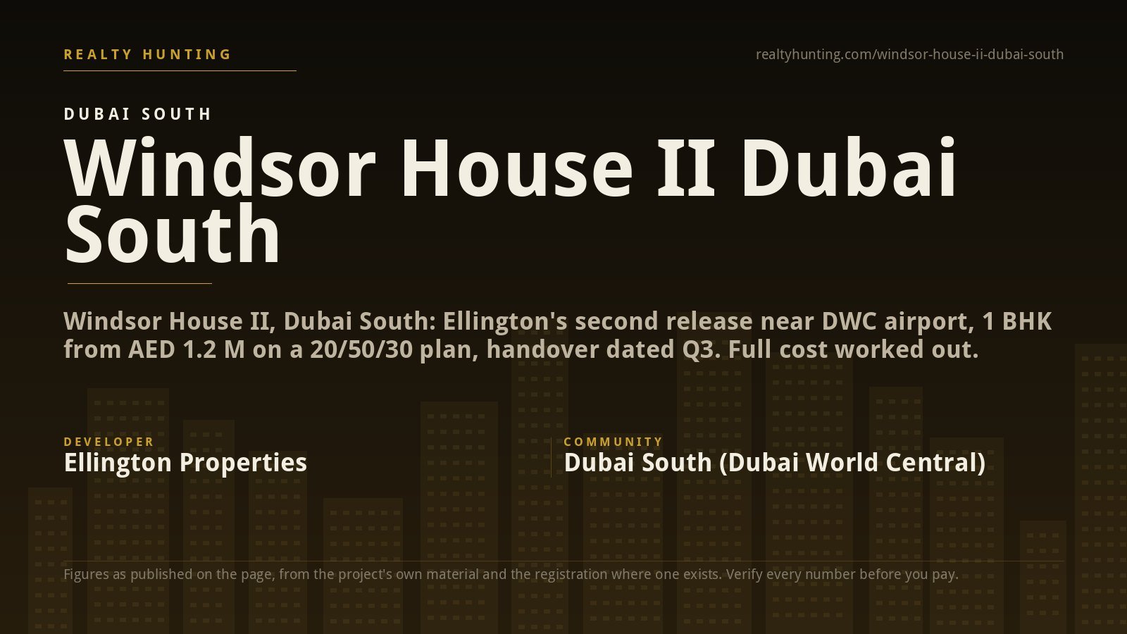 Windsor House II Dubai South Dubai