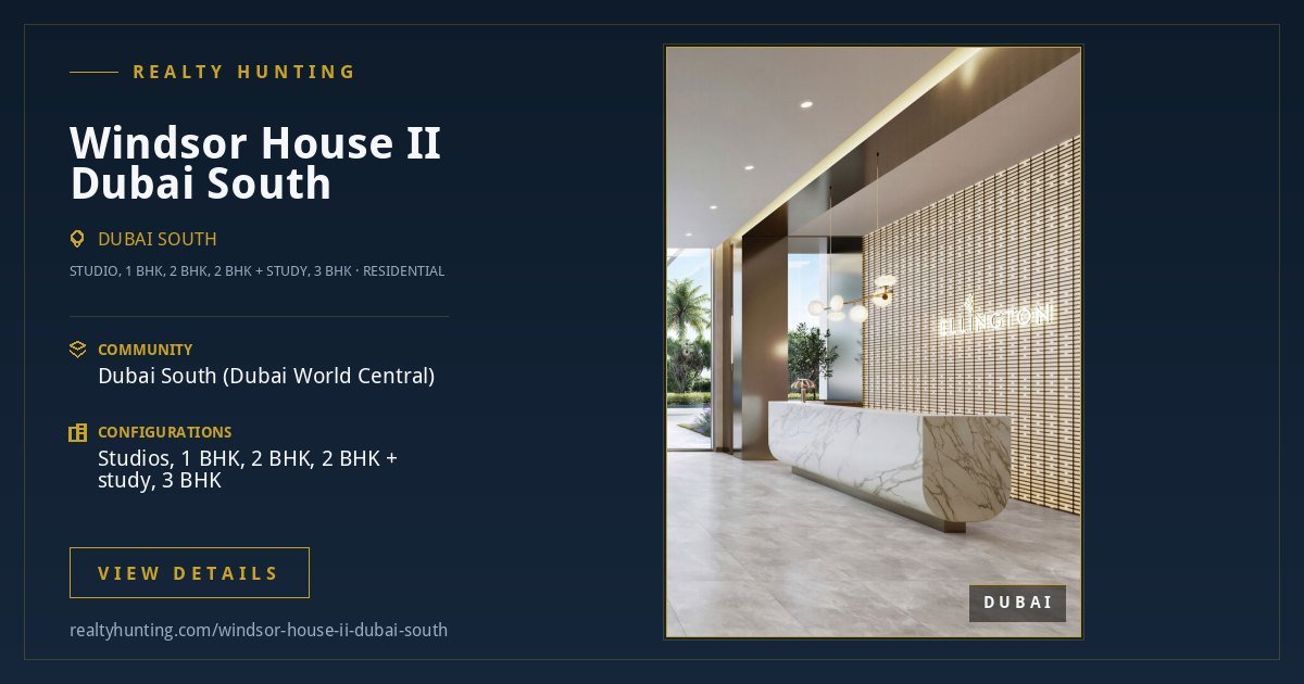 Windsor House II Dubai South Dubai — photo 4