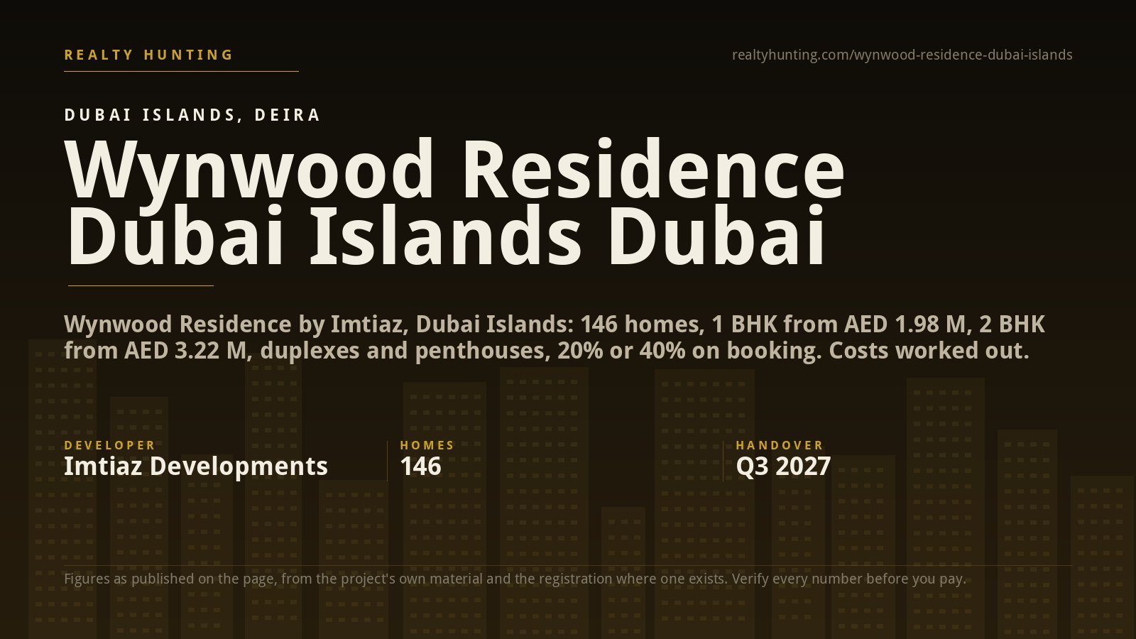 Wynwood Residence Dubai Islands Dubai