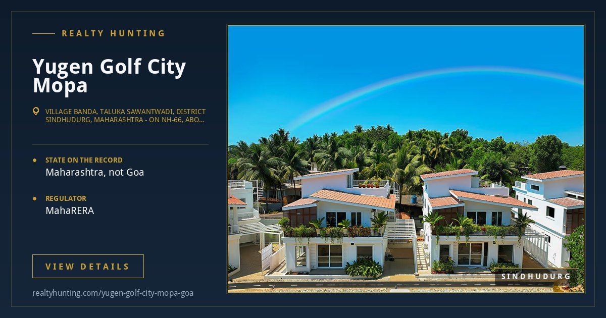 Yugen Golf City Near Mopa Airport