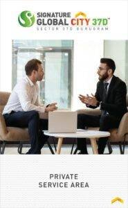 Signature Global City 37D Private Service Area