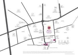 Birla Estates Navya Location Map