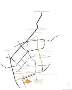 Trump Towers Delhi NCR Location Map