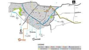 AIPL Joy Street Location Map