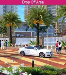 AIPL Zen Residences drop Off Area